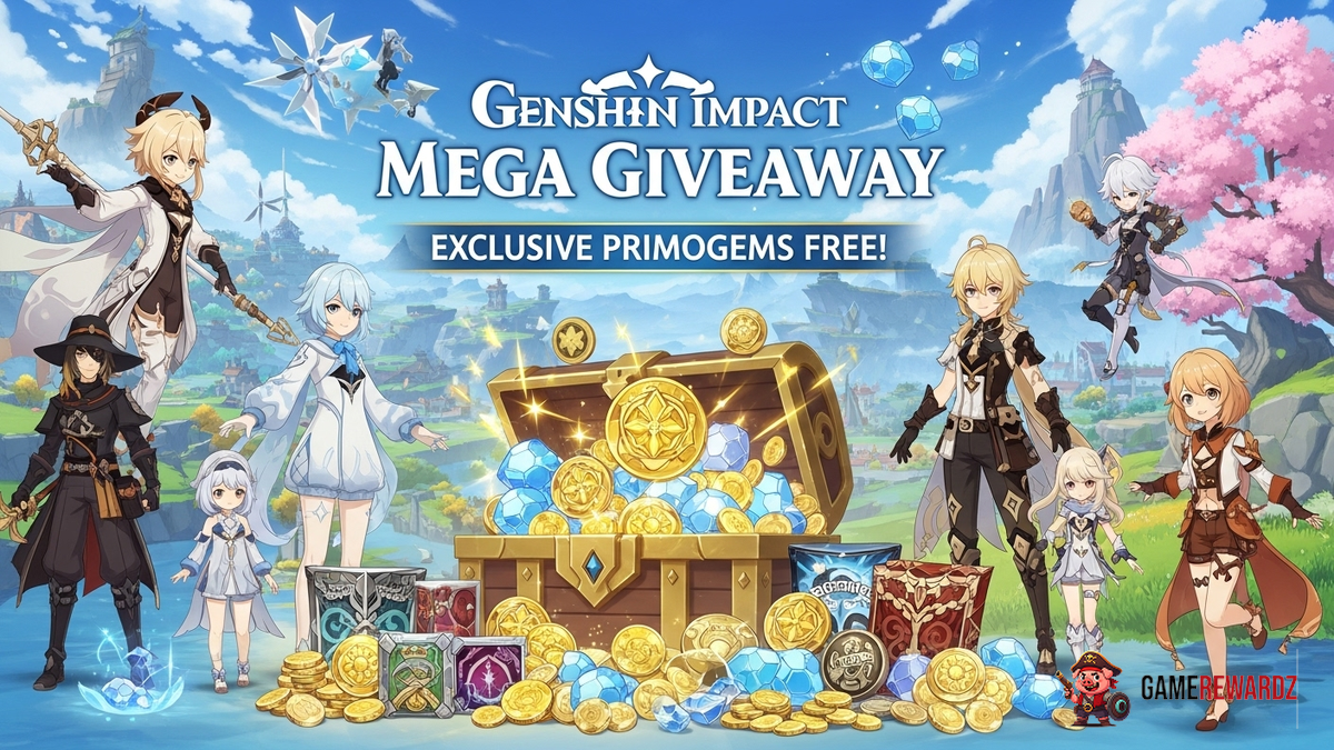 Genshin Impact Mega Giveaway – Exclusive Primogems Free!